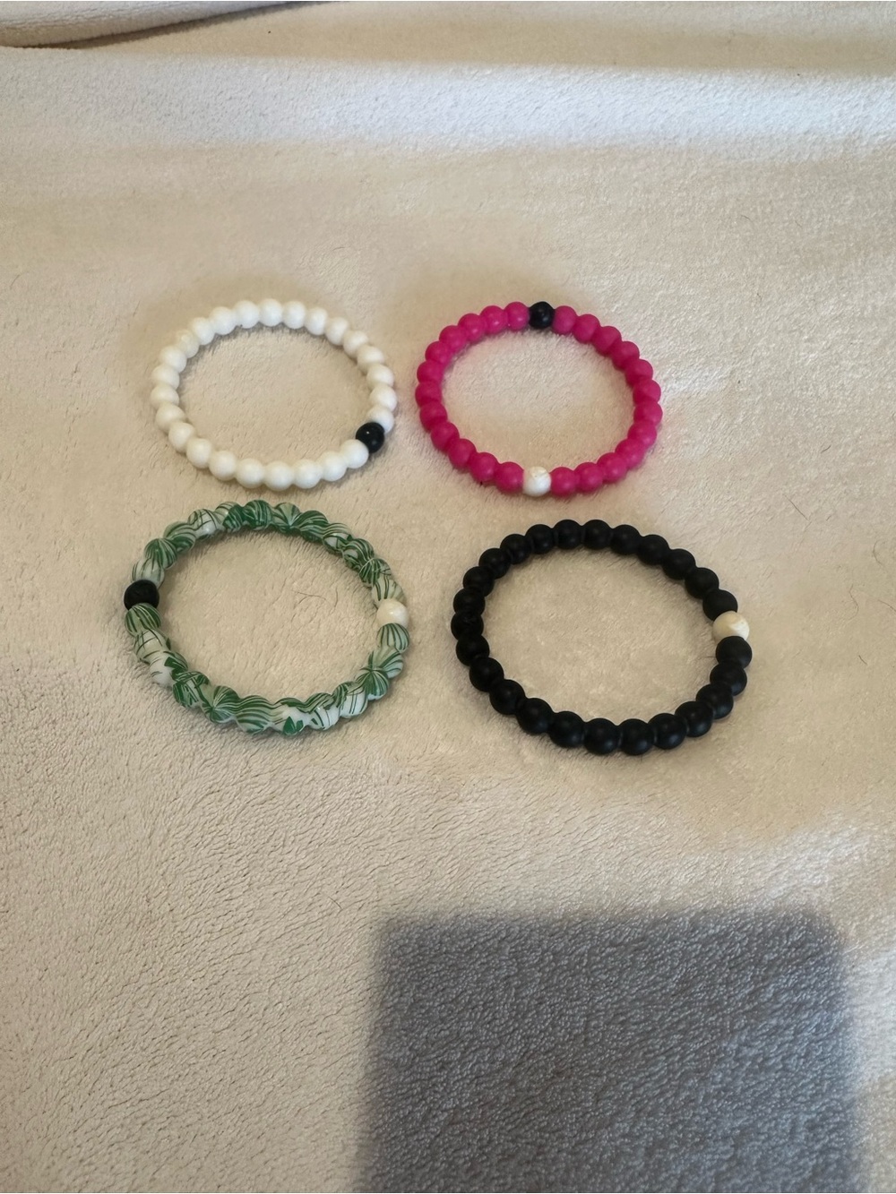 lot of 4 Lokai bracelets size L